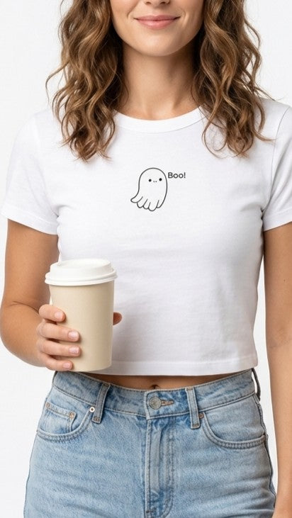 Mini Ghost Baby Tee - Halloween
